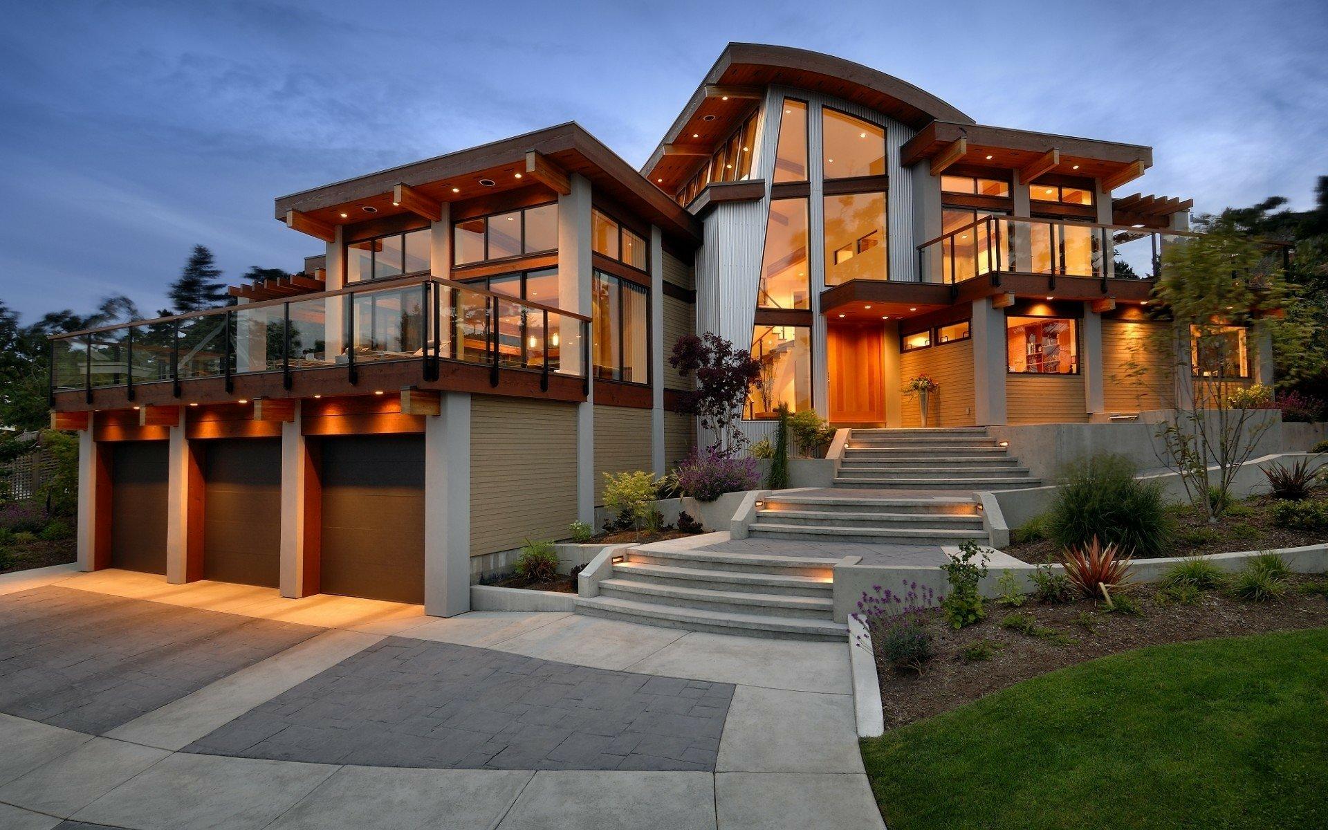 Modern property building